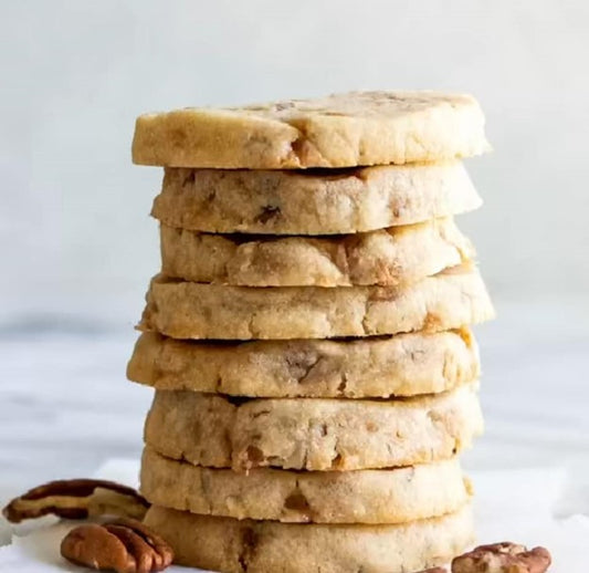 Shortbread Butterpecan Cookies